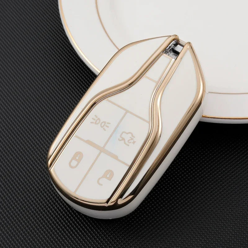 Car Key Case for Maserati Levante Ghibli Quattroporte GT Granturismo GranCabrio TPU Cover Shell Fob Protector Accessories