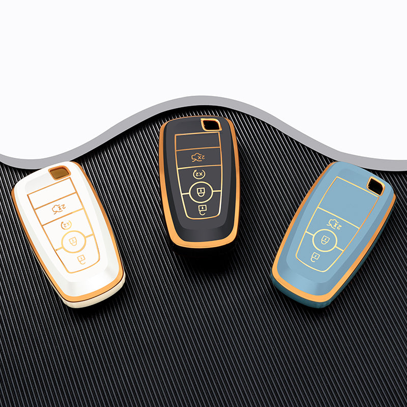 Case for Ford Edge, Fusion, Mustang, Explorer, F150, F250, F350, Ecosport (4 Buttons)