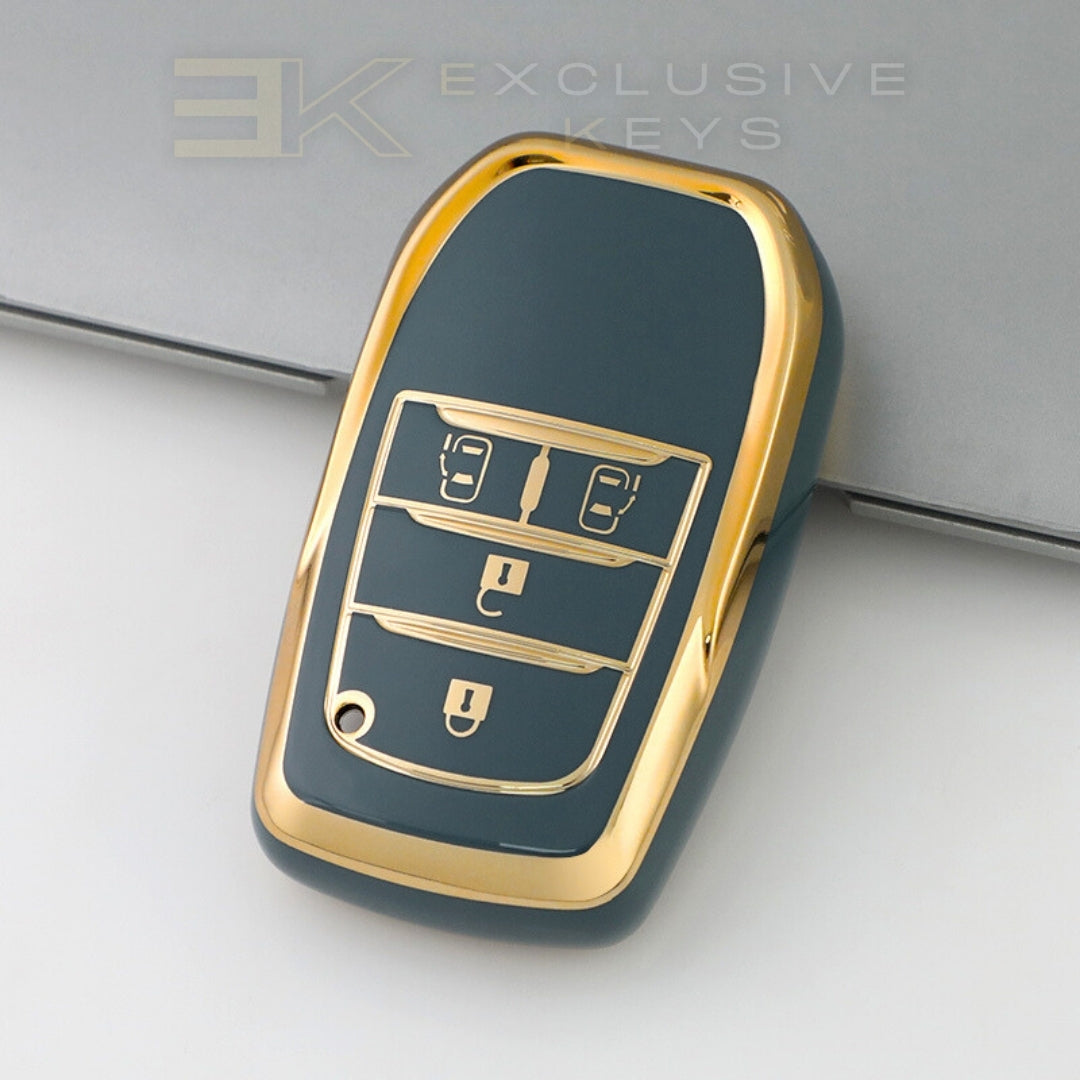 Toyota Smart Key Cover – 4 Buttons (Dual Sliding Doors)