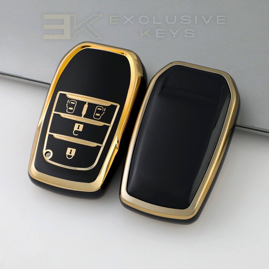 Toyota Smart Key Cover – 4 Buttons (Dual Sliding Doors)