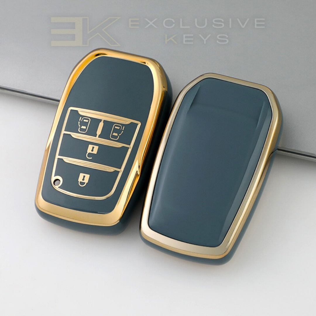 Toyota Smart Key Cover – 4 Buttons (Dual Sliding Doors)
