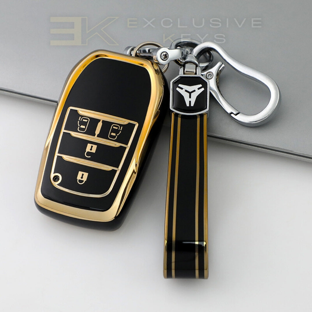 Toyota Smart Key Cover – 4 Buttons (Dual Sliding Doors)