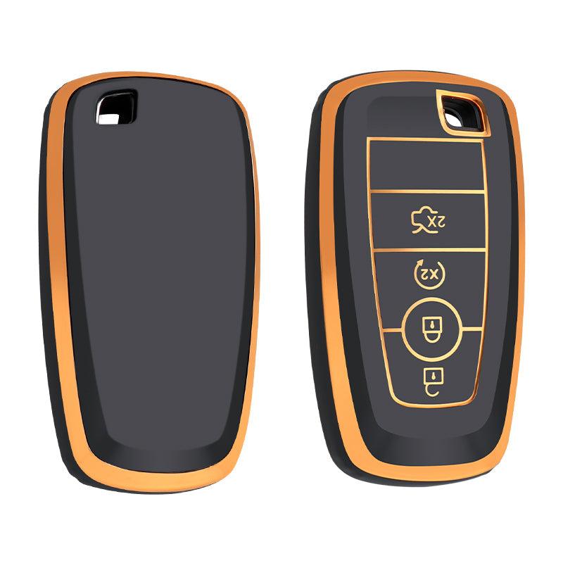 Case for Ford Edge, Fusion, Mustang, Explorer, F150, F250, F350, Ecosport (4 Buttons)
