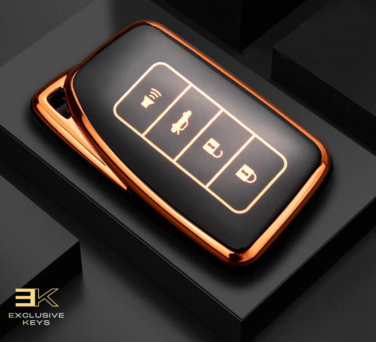 Case for Lexus NX, GS, RX, IS, ES, GX, LX, RC, 200, 250, 350, LS, 450H, 300H (4 Boutons)