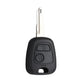 Case for Peugeot 106, 107, 206, 207, 306, 307, 406, 407 (2 buttons)