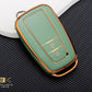 Case for Toyota Corolla, Prius, Camry, CHR, C-HR, RAV4, Altis, Land Cruiser, Prado (2 Buttons)